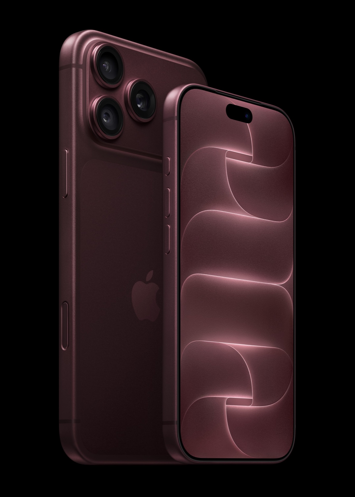 iPhone 18 Pro and iPhone 18 Pro Max shown side by side