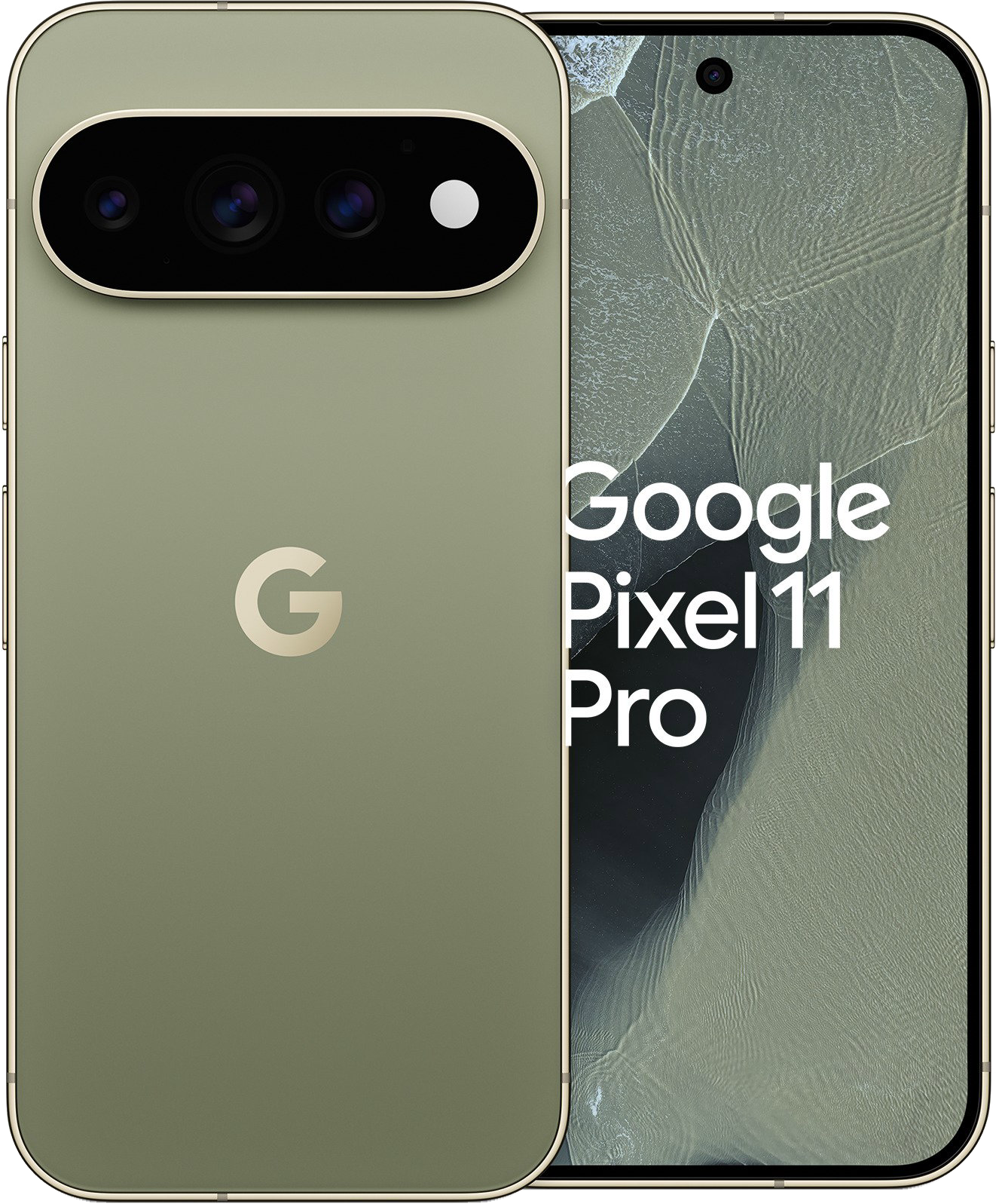 Google Pixel 11 Pro — Olive